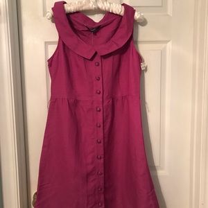Chadwicks Linen Rayon Button Down Dress